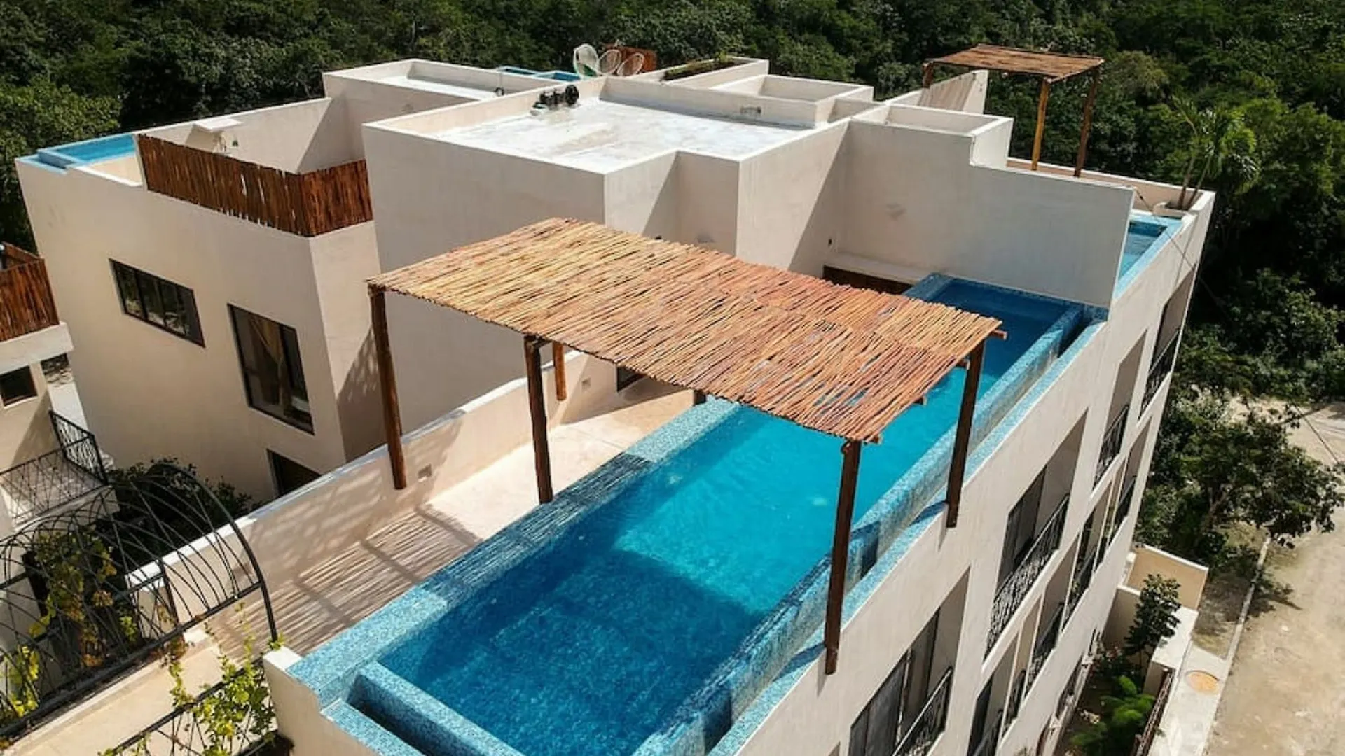 Rooftop Pool Apartments Tulum Meksika