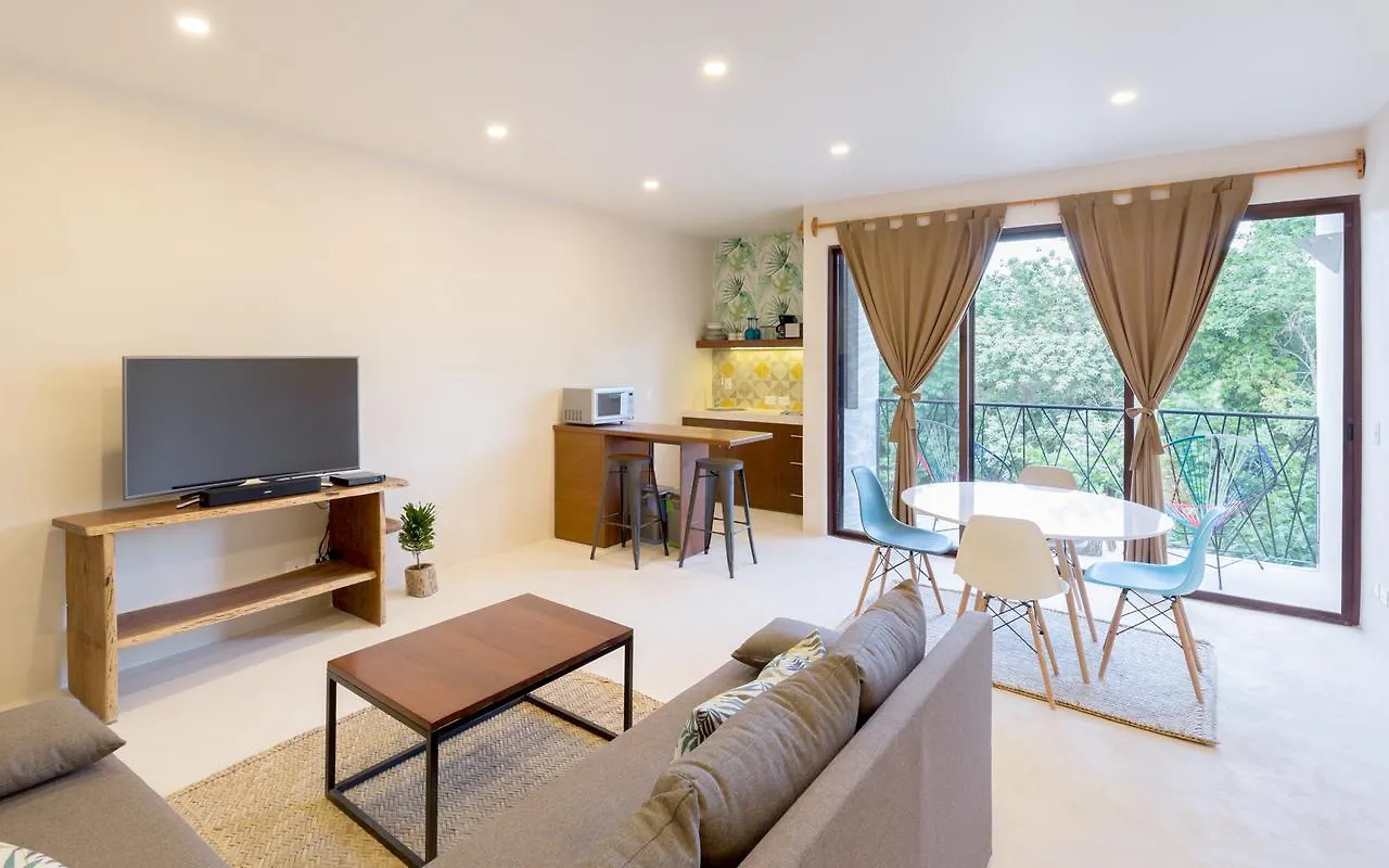 Rooftop Pool Apartments Тулум