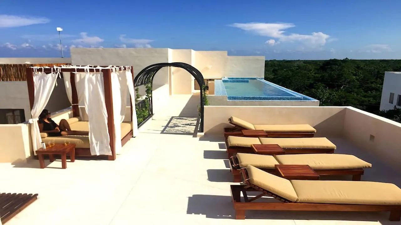 Rooftop Pool Apartments Тулум