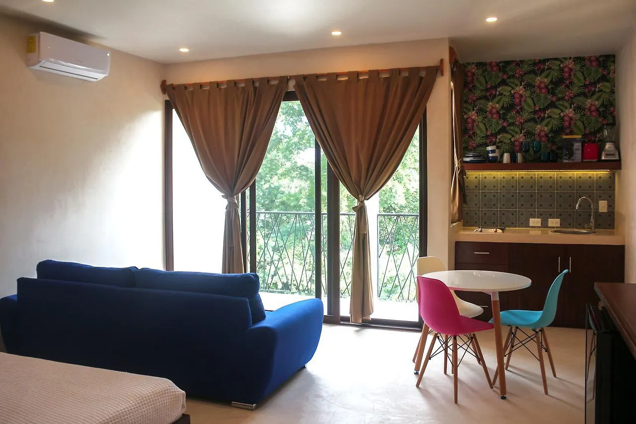 Rooftop Pool Apartments Тулум Мексика